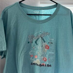 Wrangler Aqua Graphic Tee